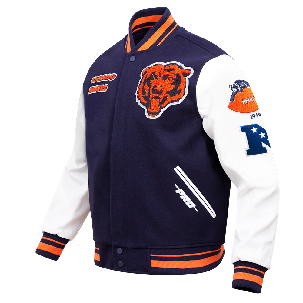 Pro Standard Chicago Bears Retro Classic Varsity Jacket