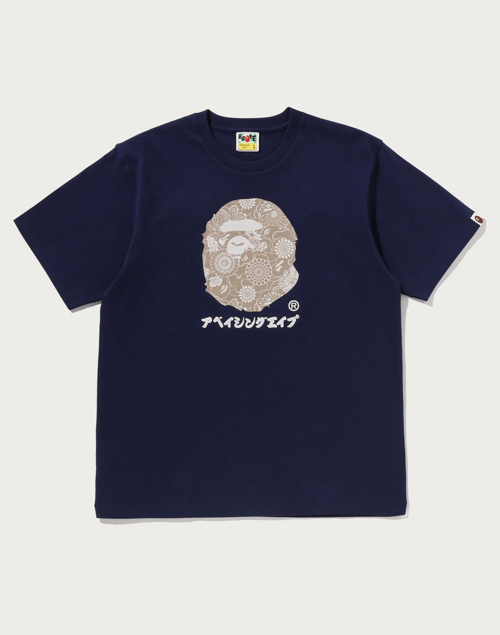 JAPANESE INDIGO ART CAMO BY BATHING APE TEE MENS