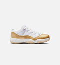 Air Jordan 11 Retro Low Mother's Day Women's Lifestyle Shoes - White/Metallic Gold/Team Gold