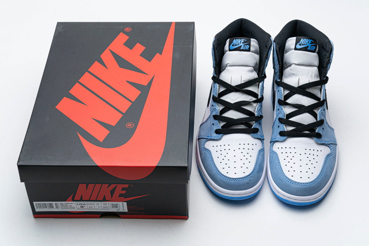 Air Jordan 1 Retro High OG University Blue Reps Sneaker 555088-134
