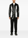 Comme des Garçons Homme Plus blazer in faux fur with Cut-Outs