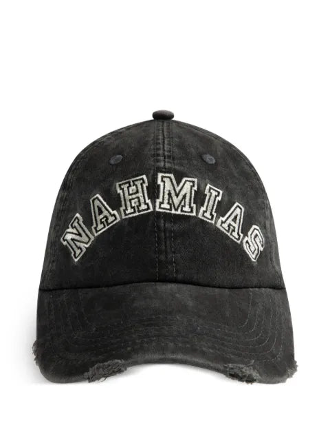 Nahmias logo-embroidered baseball cap