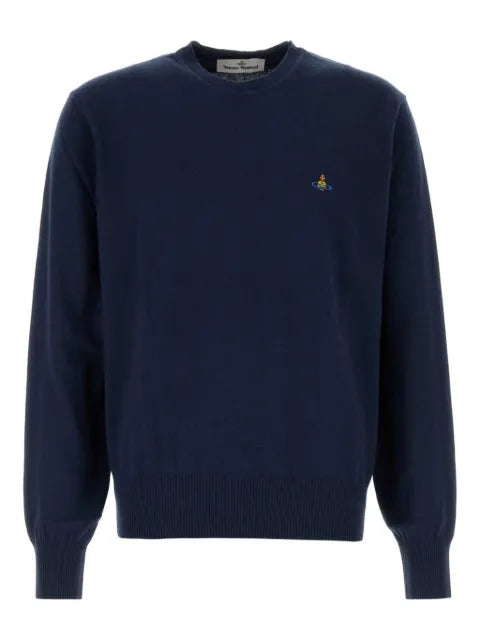 Vivienne Westwood Alex orb-embellished cotton-cashmere sweater