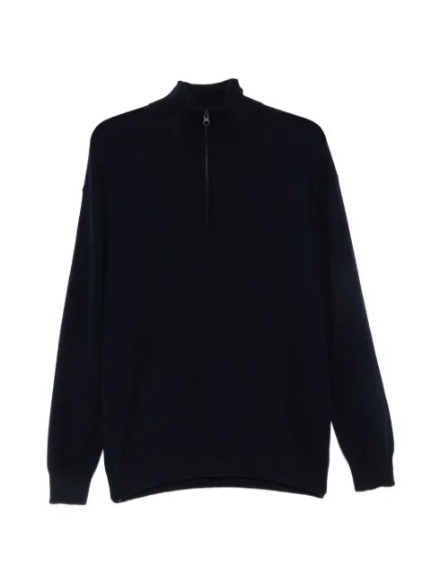 Lisa Yang quarter-zip cashmere sweater