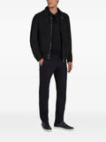 slowear Montedoro suede bomber jacket