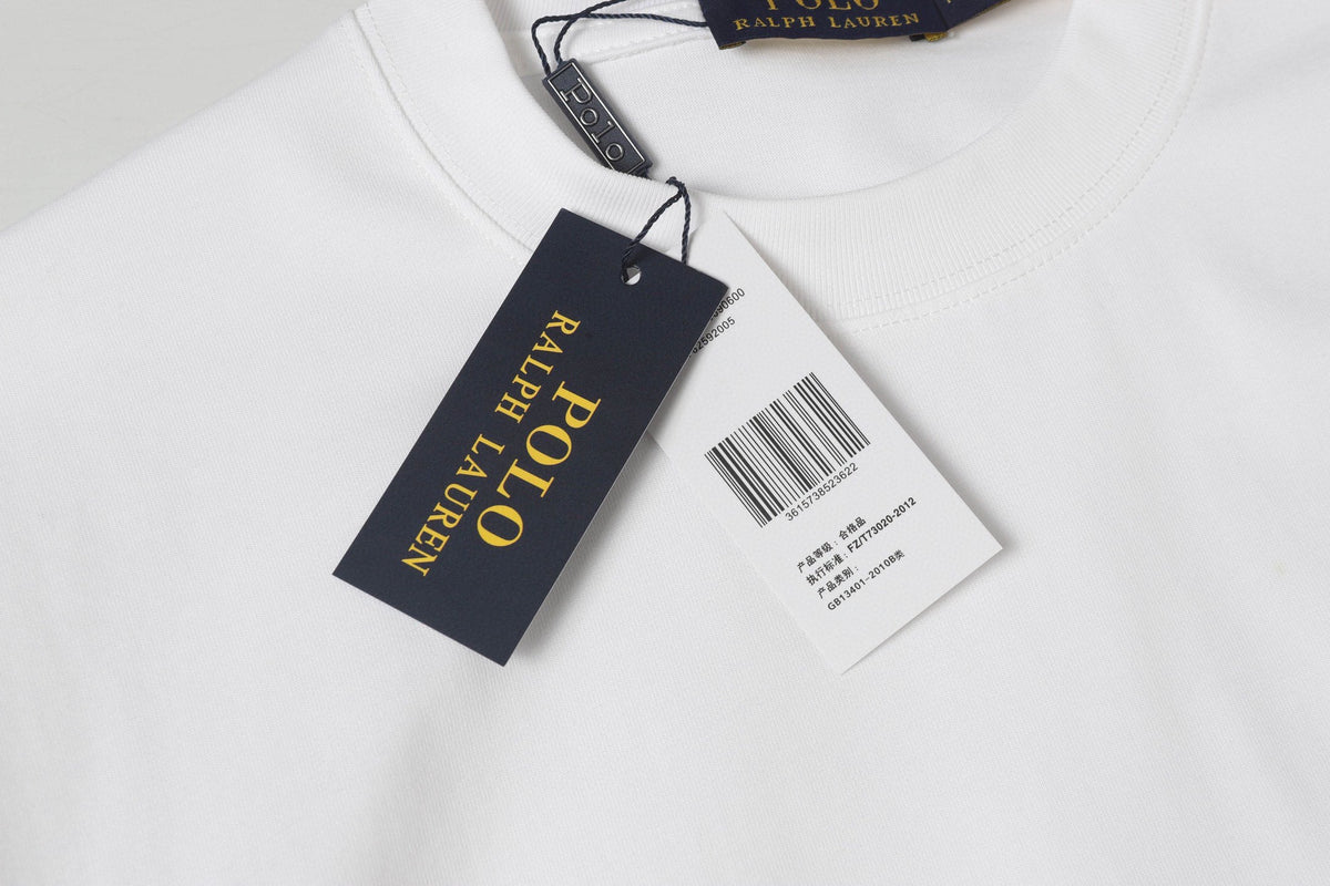 Ralph Lauren Men's Crew‑Neck Short‑Sleeve Embroidered Logo T‑Shirt