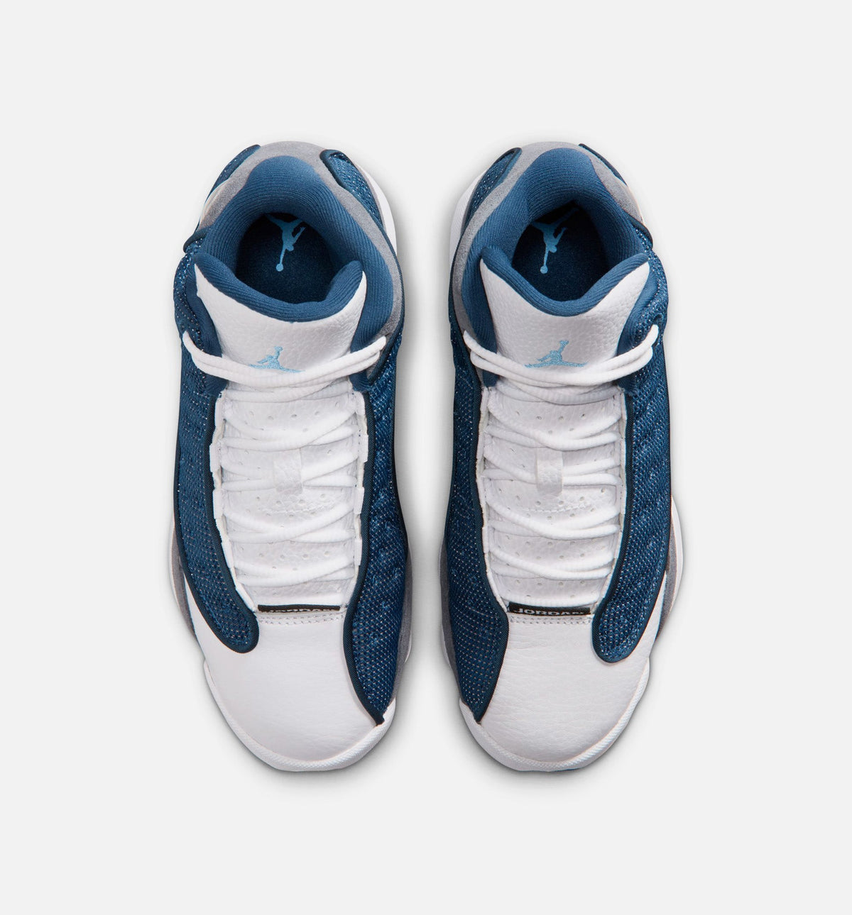 Air Jordan 13 Retro "Navy and Flint Grey" Big Kids' Shoe – Navy/University Blue/Flint Grey/White