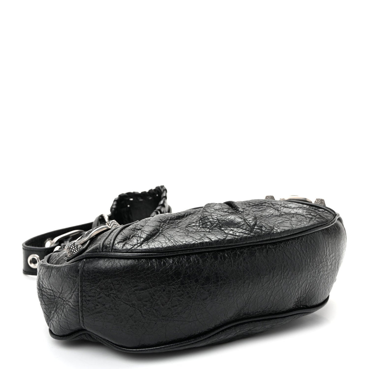 Agneau Arena Le Cagole Shoulder Bag XS Black