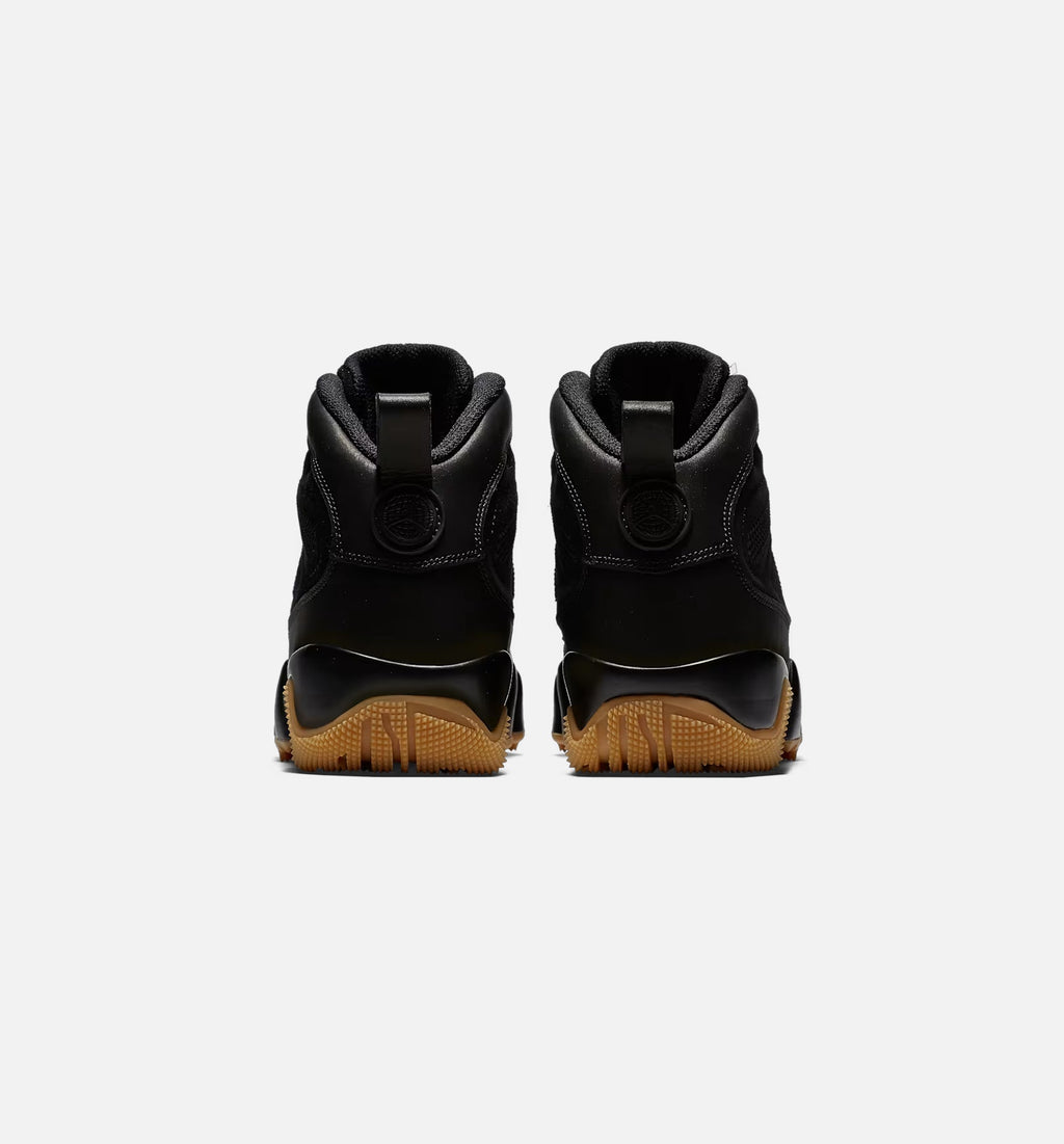 Air Jordan 9 Retro Men's Casual Boots - Black/Gum/Light Brown