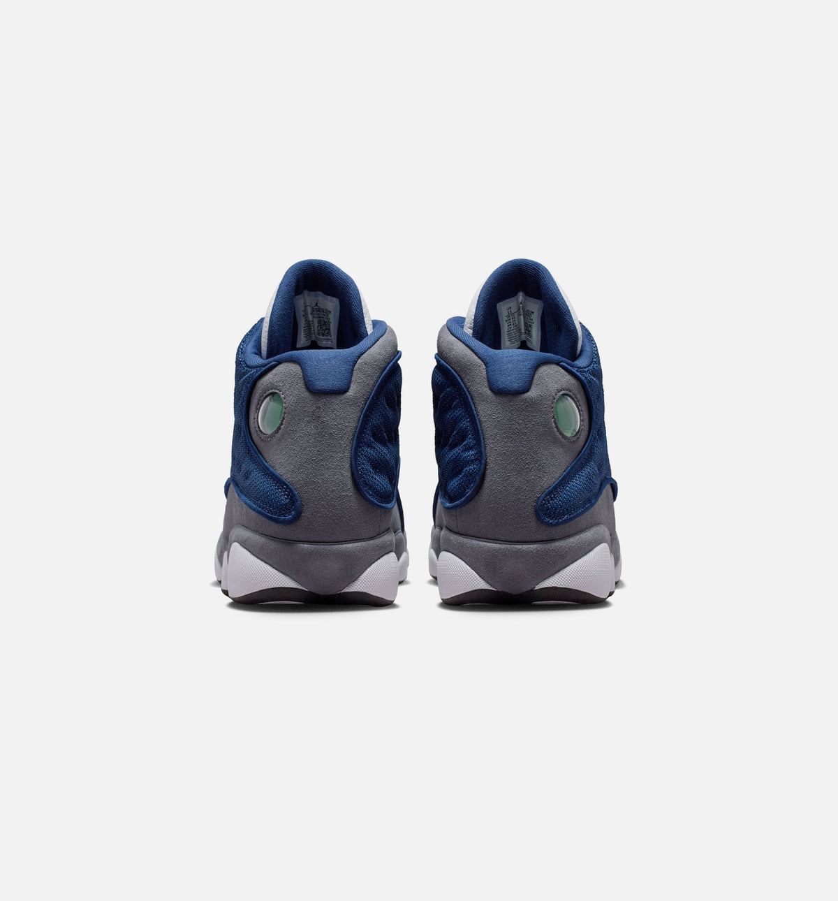 Air Jordan 13 Retro Navy and Flint Grey Men's Sneakers - Navy/University Blue/Flint Grey/White