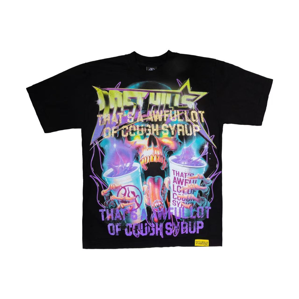 ALOCS Cough Syrup Multi‑Graphic Oversized Streetwear Tee Unisex