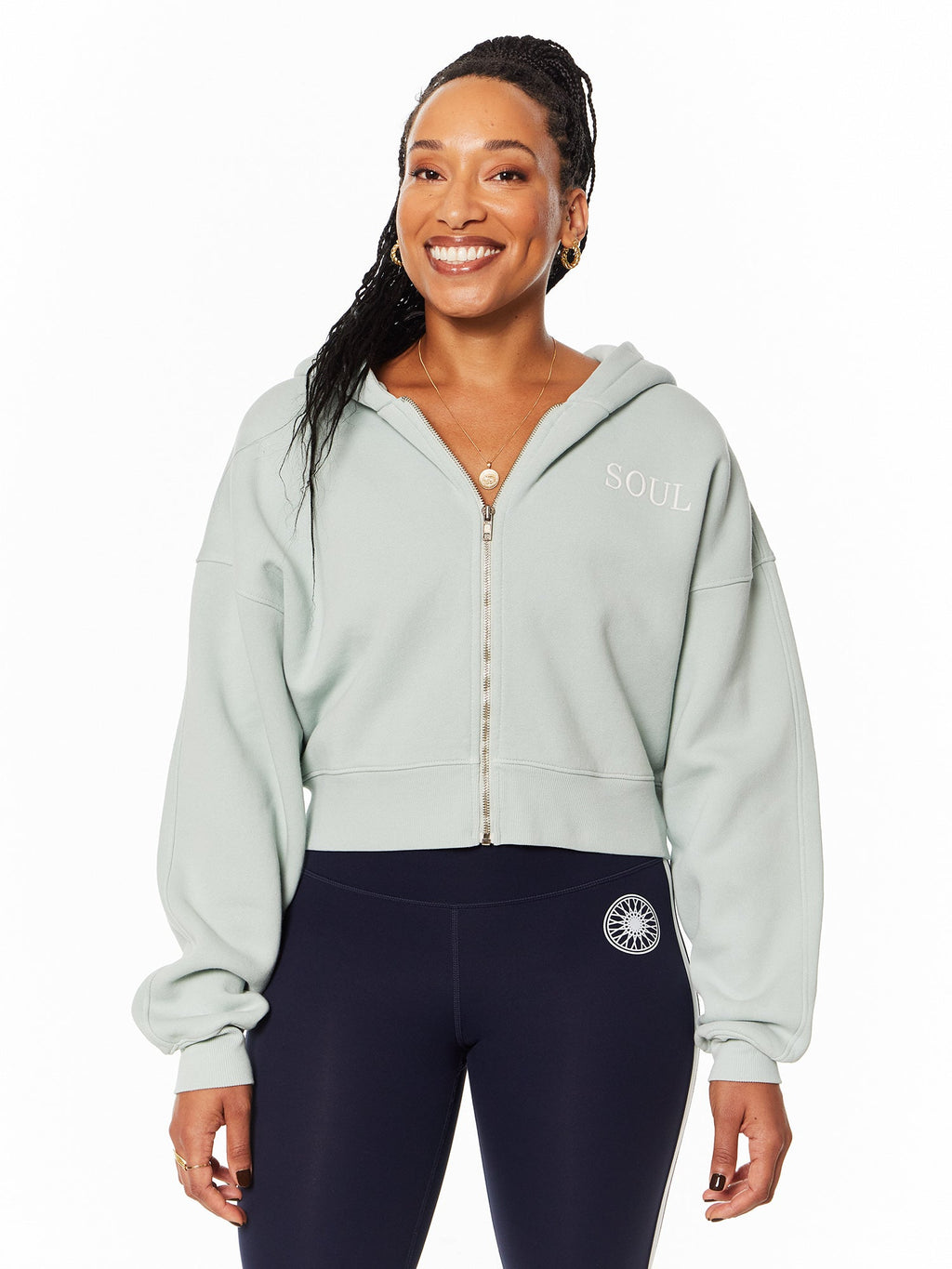 Marissa Crop Zip