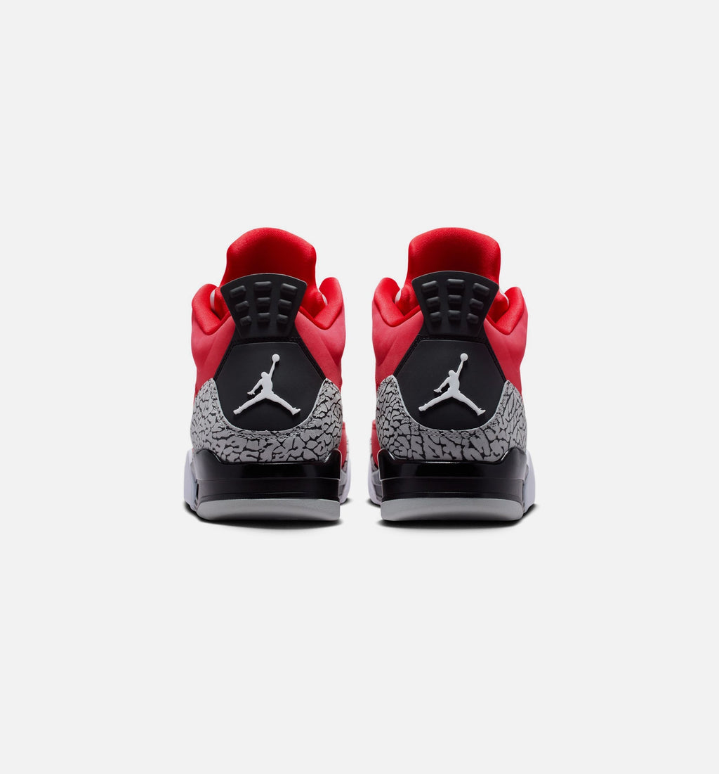 Son of Mars Low Men's Sneakers - Fire Red/Black/Grey Mist/White