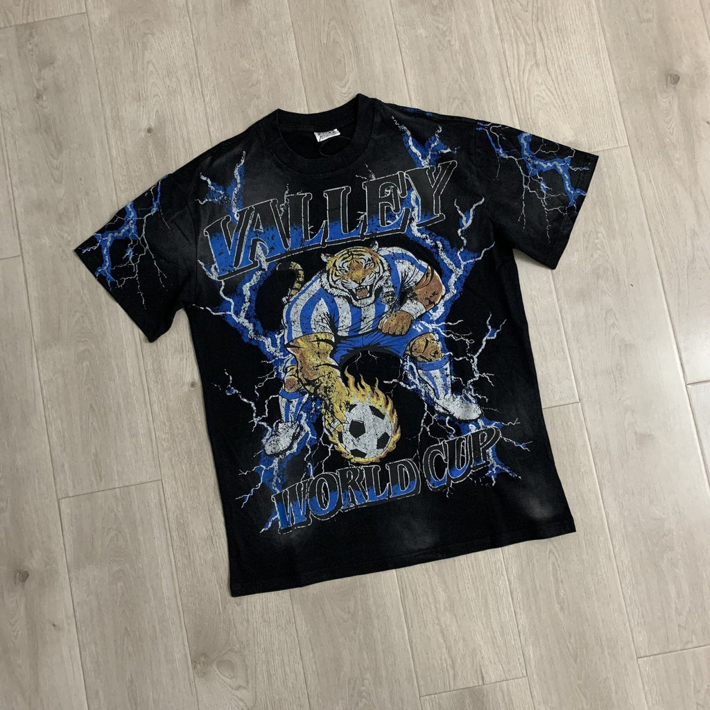 VALE USA World Cup Tiger Soccer Graphic T-Shirt