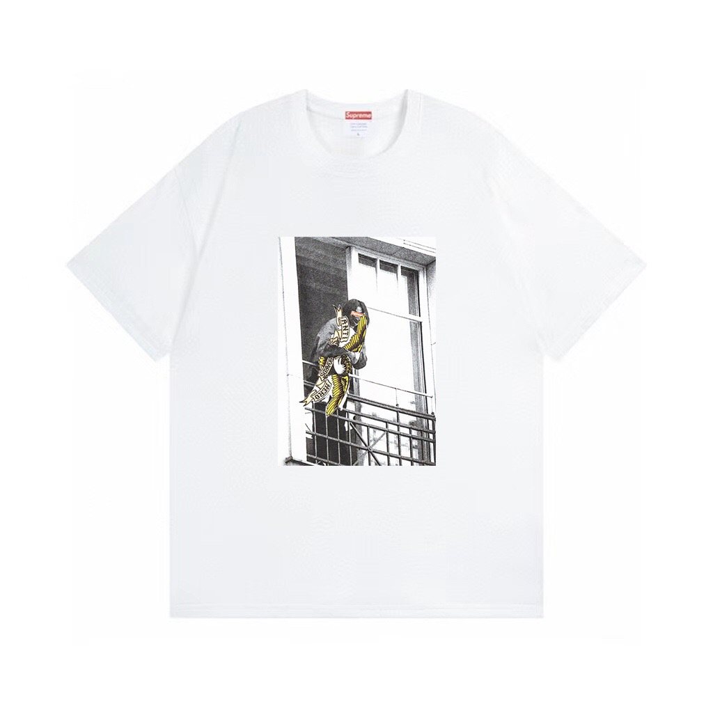 Supreme Antihero Balcony Photo Graphic T-Shirt