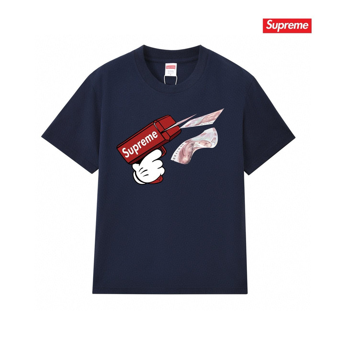 Supreme Kid Grigio Graphic Short-Sleeve T-Shirt