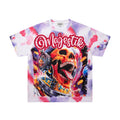 MAJESTIK Watercolor Tie-Dye Graphic T-Shirt