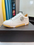 Philipp Plein White Gum Sole Sneakers